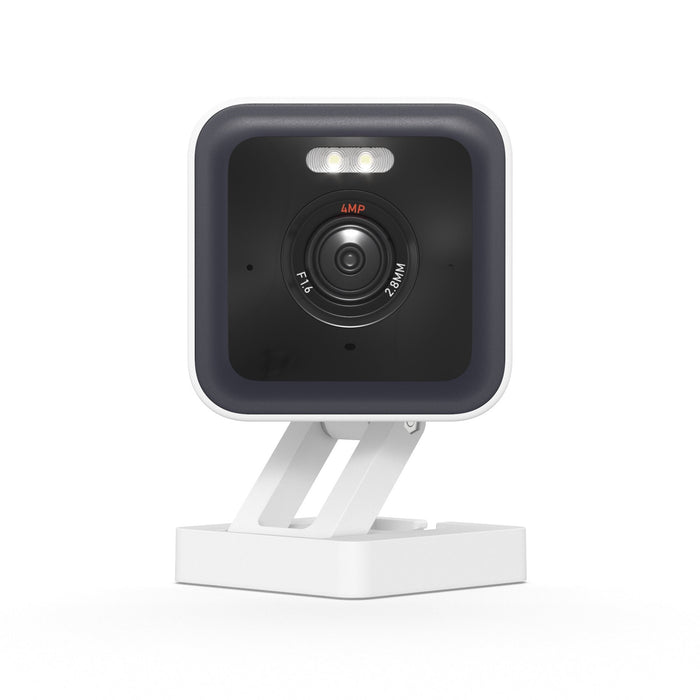 Wyze Cam v3 Pro is a 2.5K camera with a built-in spotlight and integrated siren.