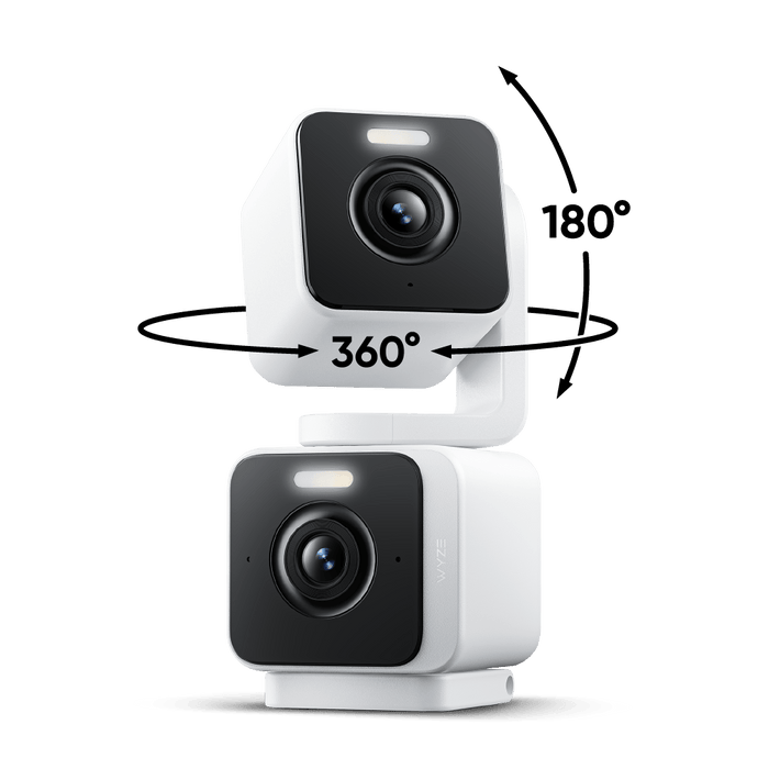 Wyze Duo Cam Pan offers two 2K cameras in one device for complete coverage.