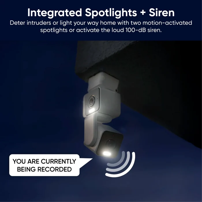 Wyze Duo Cam Pan offers two 2K cameras in one device for complete coverage.