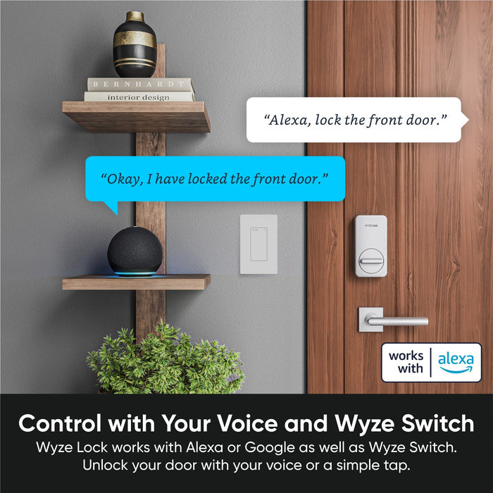 Wyze Lock: Unlock your door's dead bolt. Just add the brains.