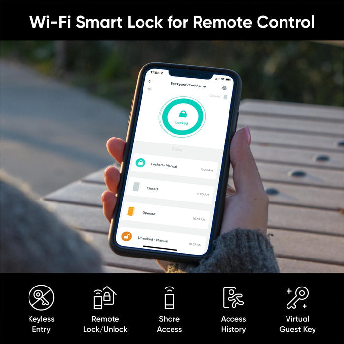 Wyze Lock: A smart lock for remote control.