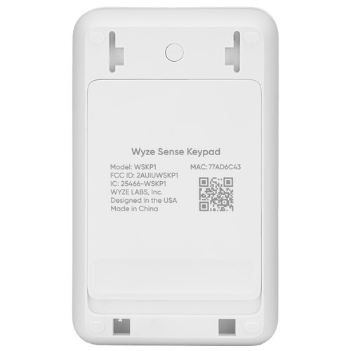 The Wyze Sense Keypad is a remote control for home security systems.