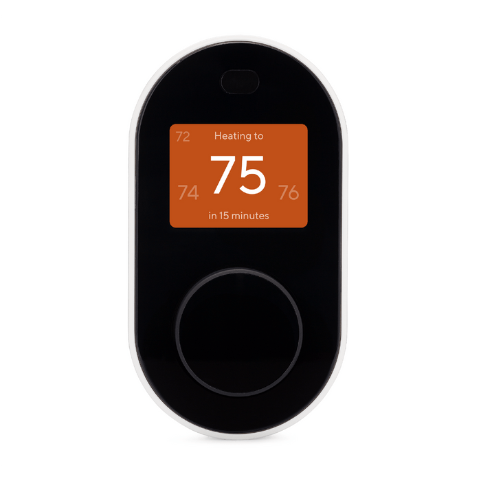 Wyze Thermostat: A smart thermostat that shows the temperature and time.