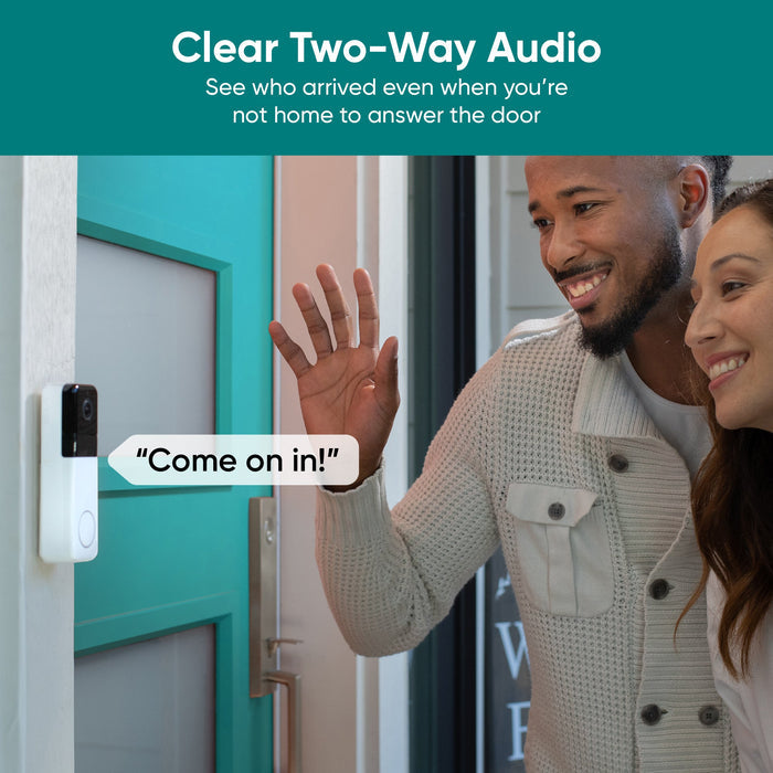 Wyze Video Doorbell Pro - A smart doorbell with a wide view and 30-second install.