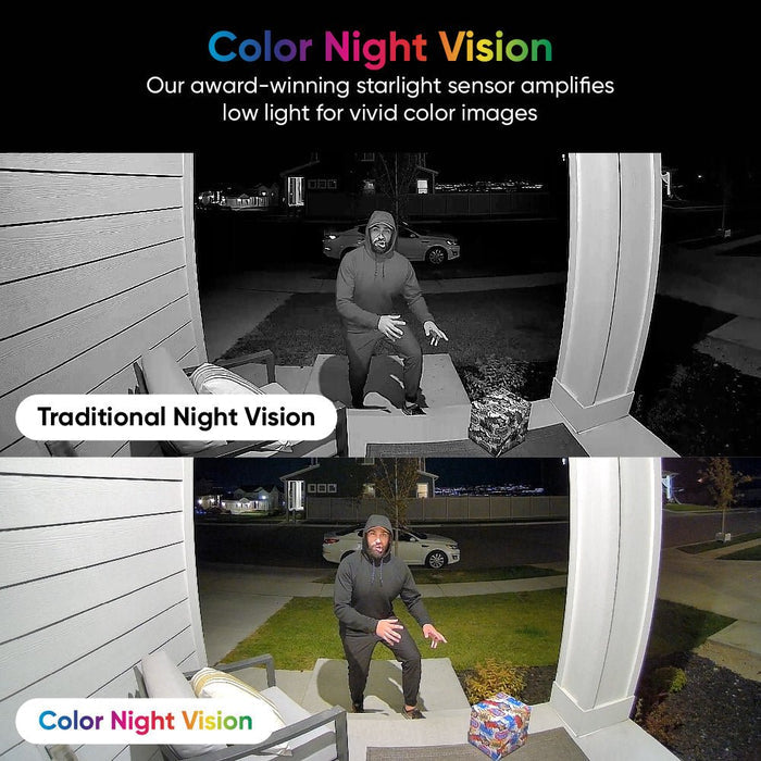 Wyze Video Doorbell v2 - 2K Wired Smart Doorbell - Answer your door from anywhere - Clearest and most capable wired video.