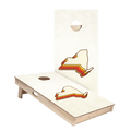 Retro New York Star Cornhole Boards, - American Cornhole Association