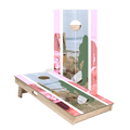Retro Sasquatch Surf Star Cornhole Boards, - American Cornhole Association