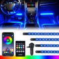 RGB Interior Light Strips - Powered by Cigarette Plug