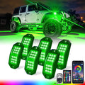 RGBW Jeep Rock Lights – Bluetooth Off-Road Underglow LED Lights for Truck, UTV & ATV | Xprite