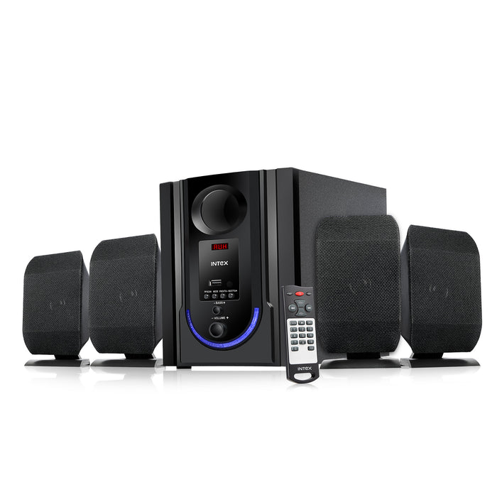 Roar 4701 (301 Pro) | 4.1 Multimedia Speaker - 70W (Bluetooth, USB, AUX, & FM playback)