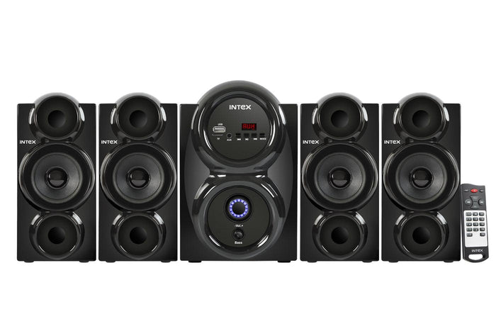 Intex Shine FMUB 4.1 CH 65W Bluetooth Multimedia Speakers - Intex Technologies
