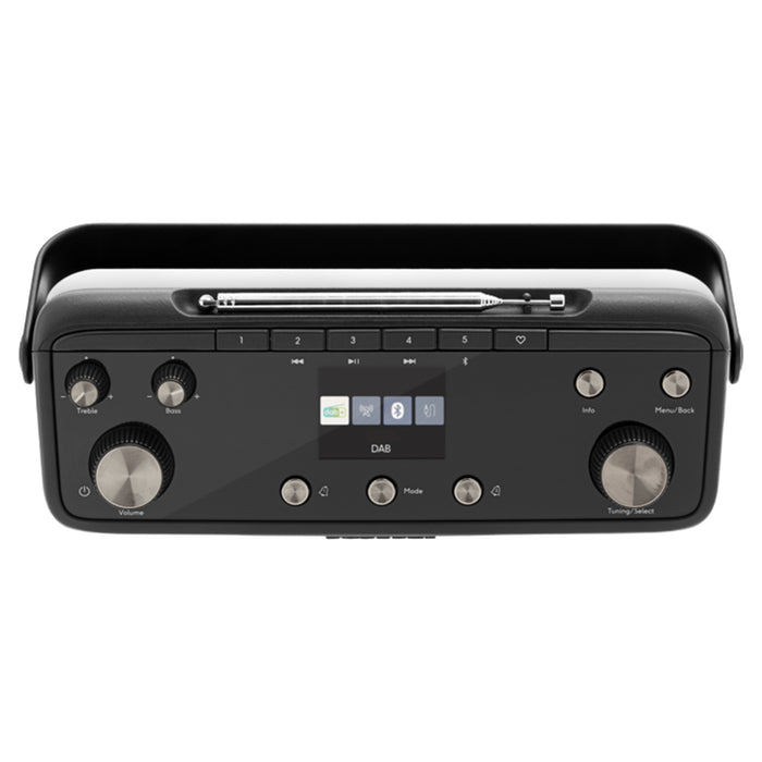 Roberts Blutune 7 DAB+/FM Stereo Portable Radio - Black | BLUTUNE7BK