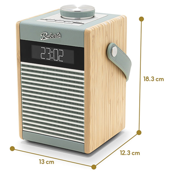 Roberts Rambler Midi DAB+/FM Portable Radio - Duck Egg | RAM-MIDIDE from Roberts - DID Electrical