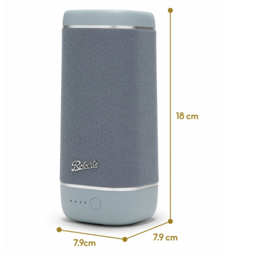 Roberts Reunion Portable Bluetooth Speaker - Duck Egg | REUNIONDE from Roberts - DID Electrical