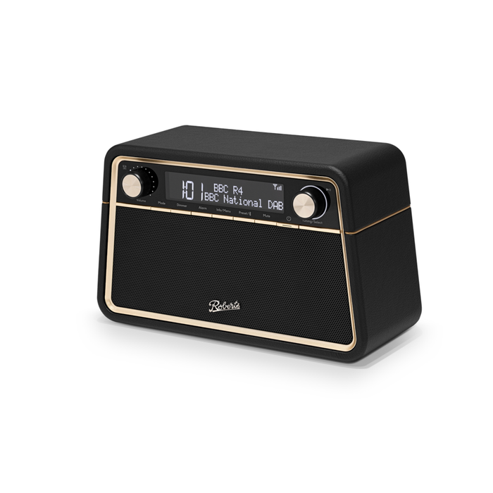 Roberts Reva DAB+/FM Bluetooth Radio - Black | 500006235 from Roberts - DID Electrical
