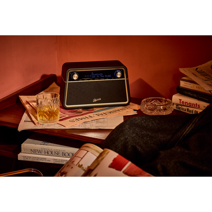 Roberts Reva DAB+/FM Bluetooth Radio - Black | 500006235 from Roberts - DID Electrical