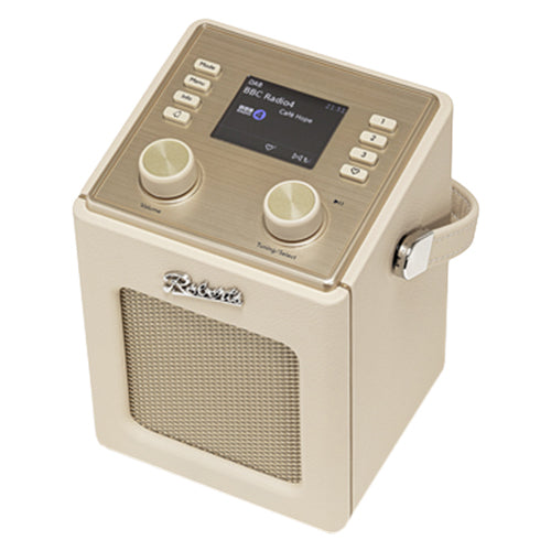 Roberts Revival Mini 2 DAB+/FM Portable Radio - Pastel Cream | 500005820 from Roberts - DID Electrical
