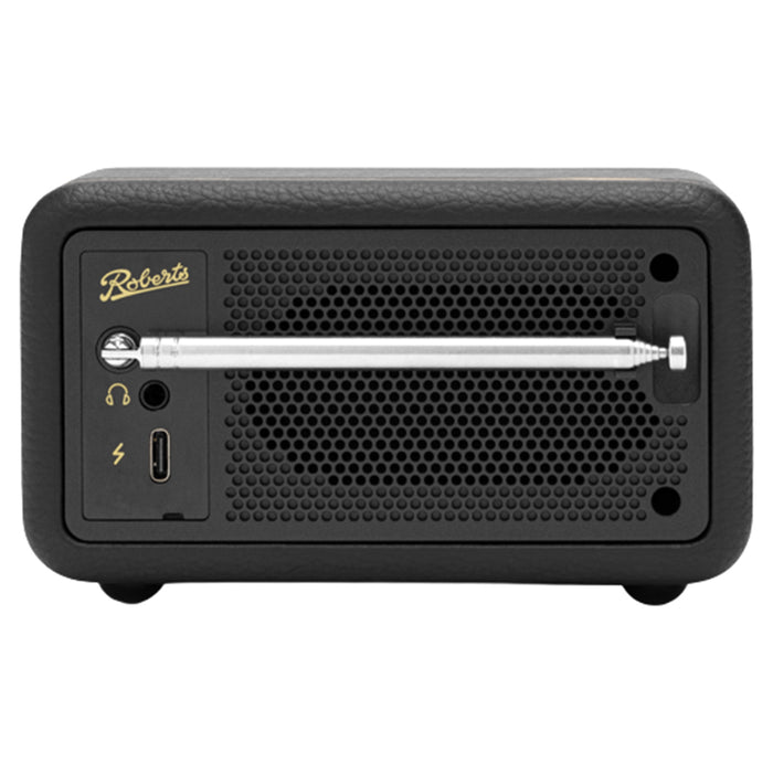 Roberts Revival Petite 2 DAB+/FM Portable Radio - Black | REV-PETITE2BK from Roberts - DID Electrical