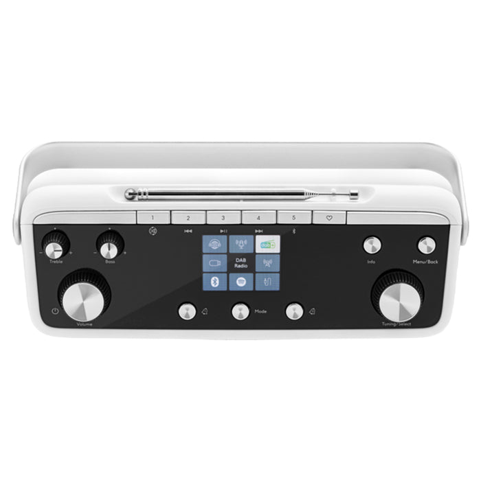 Roberts Stream 219 Internet/DAB+/FM Stereo Portable Radio - White | STREAM219WH