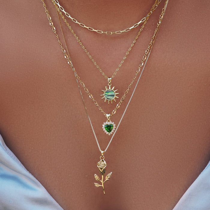 Rose Necklace Myron Necklace MelodyNecklace