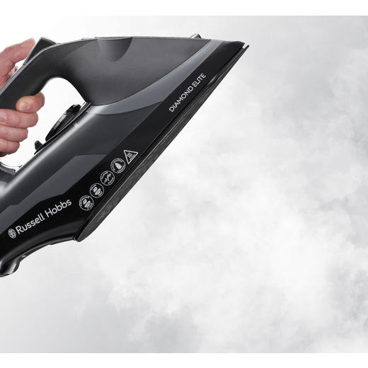 Russell Hobbs Diamond Elite Steam Iron - Black | 27000