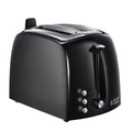 Russell Hobbs Textures Plus 2 Slice Toaster - Black | 22601