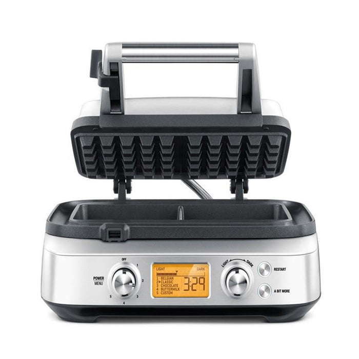 Sage The Smart Waffle Pro Waffle Maker - Brushed Stainless Steel | BWM620UK from Sage - DID Electrical