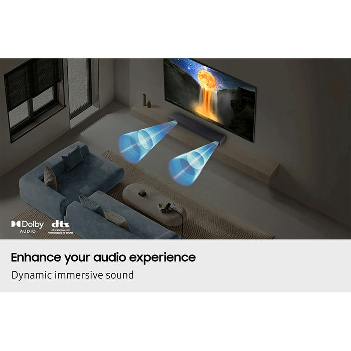 Samsung B400F B-Series 2.0CH Soundbar - Black | HW-B400F/XU from Samsung - DID Electrical