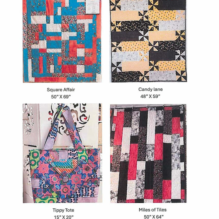 Sassy Half Pack Fabric Kit - Berry & Pine 4