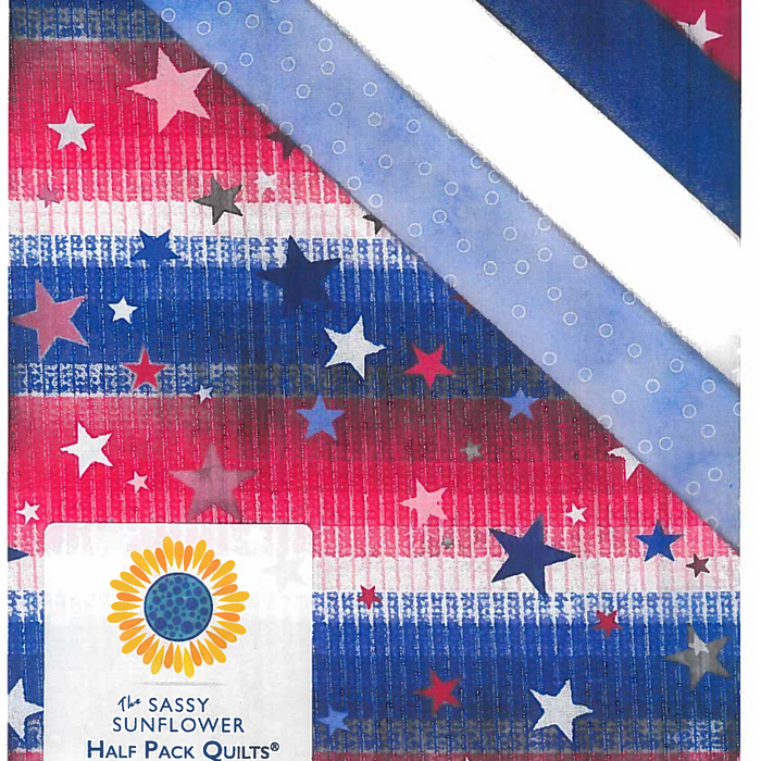 Sassy Half-Pack Fabric Kit - Patriotic Pop