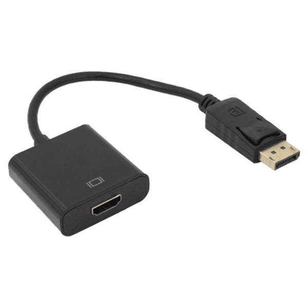 Sbox DP M To HDMI F Adapter - Black | AD.DP-HDMI/R from Sbox - DID Electrical