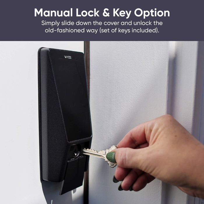 The Palm Lock & Key Option offers secure, contactless entry with advanced palm vein recognition technology.