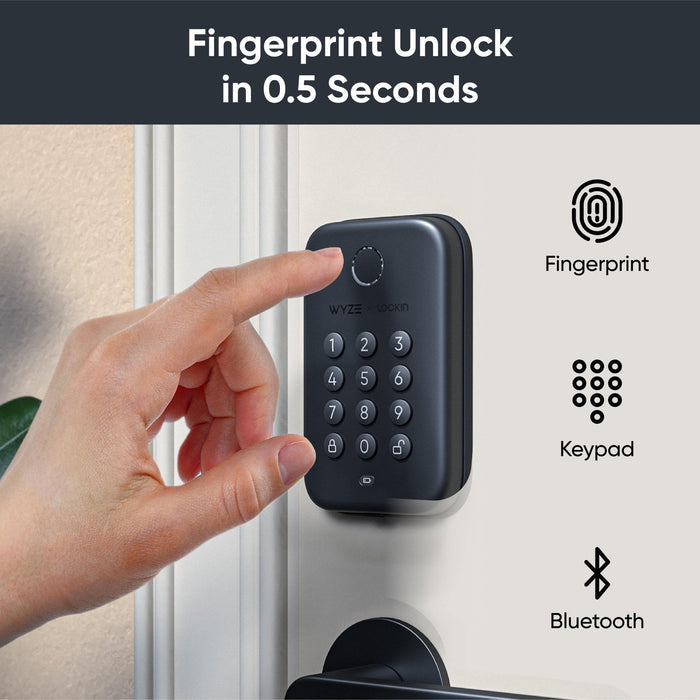 Unlock your door instantly with Wyze.