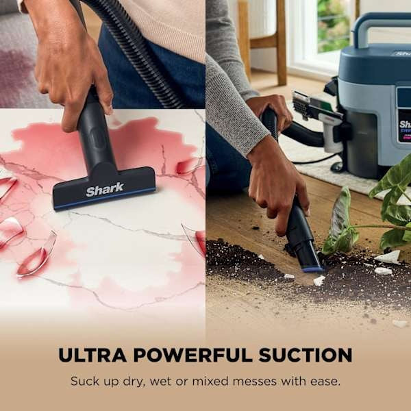 Shark EveryMess 3-in-1 Portable Spot Cleaner - Blue | VX110UK from Shark - DID Electrical