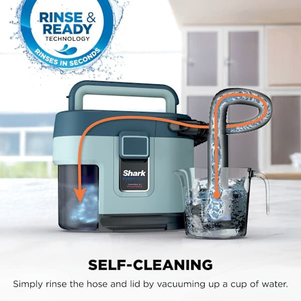 Shark EveryMess 3-in-1 Portable Spot Cleaner - Blue | VX110UK from Shark - DID Electrical