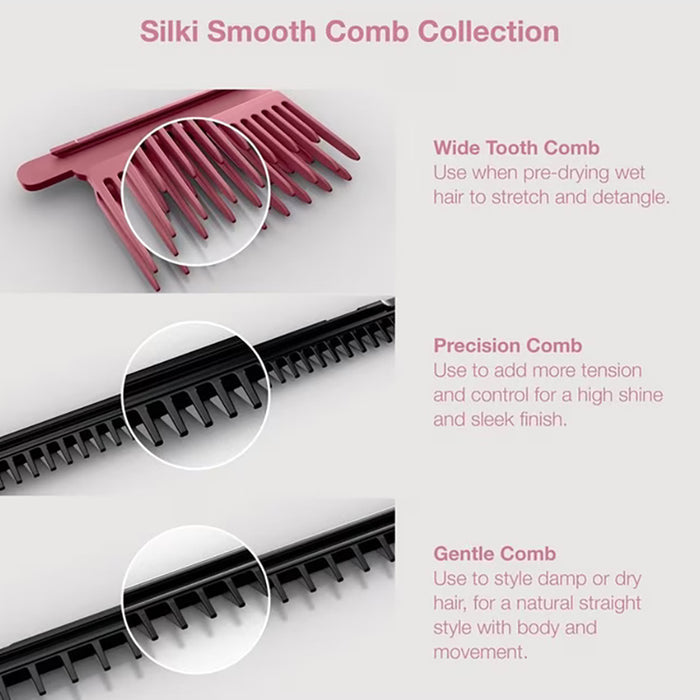 Shark SilkiPro Wet-To-Dry Ceramic Hair Straightener - Rose Petal | HT401UKPK from Shark - DID Electrical