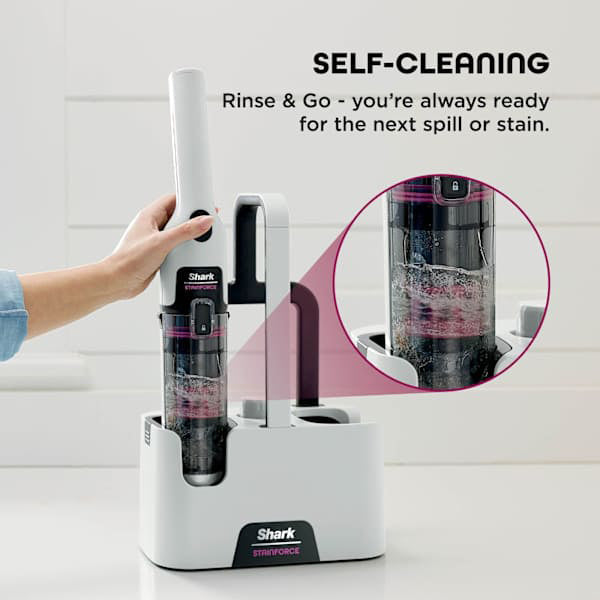 Shark StainForce Cordless Spot Cleaner - White | HX100UKT from Shark - DID Electrical