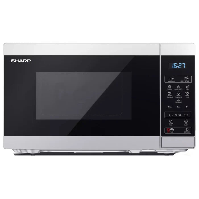 Sharp 20L Freestanding Microwave - Silver | YC-MS02U-S from Sharp - DID Electrical