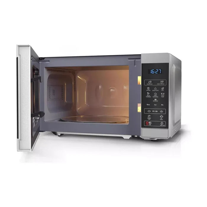 Sharp 20L Freestanding Microwave - Silver | YC-MS02U-S from Sharp - DID Electrical