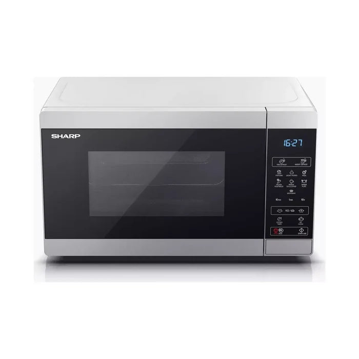 Sharp 20L Freestanding Microwave - Silver | YC-MS02U-S from Sharp - DID Electrical