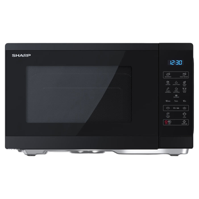 Sharp 25L Freestanding Microwave - Black | YC-MS252AU-B from Sharp - DID Electrical
