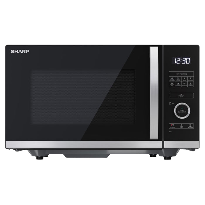 Sharp 25L Freestanding Microwave - Black | YC-QS254AU-B from Sharp - DID Electrical