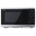 Sharp 25L Freestanding Microwave - Silver & Black | YC-MS252AU-S from Sharp - DID Electrical