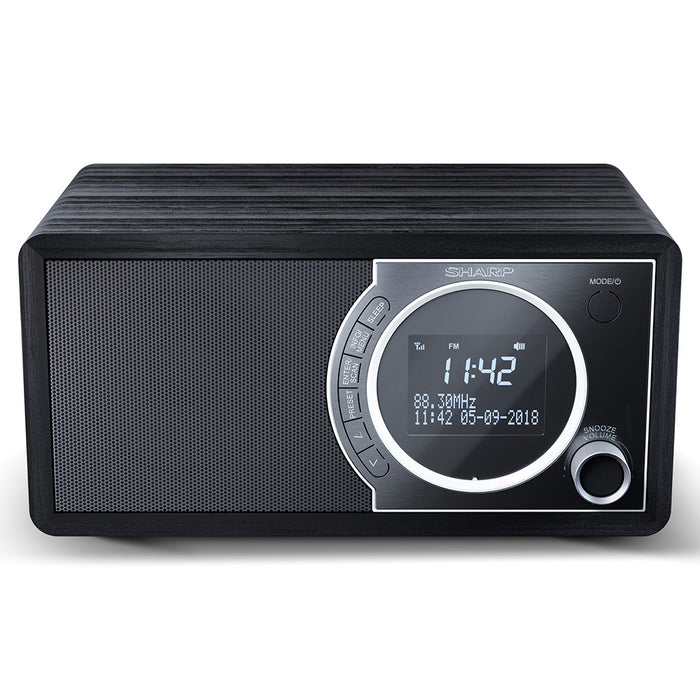 Sharp DAB+/FM Bluetooth Digital Radio - Black | SDR-450B from Sharp - DID Electrical