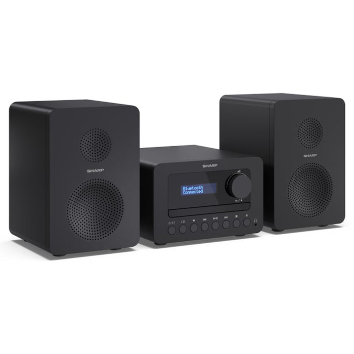 Sharp TOKYO FM Hi-Fi Micro System - Black | SXL-B514 - A from Sharp - DID Electrical