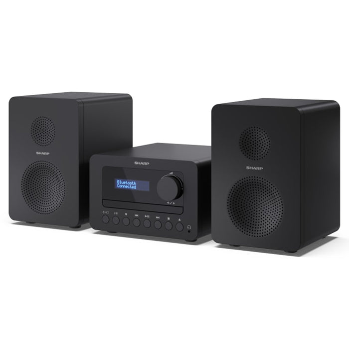 Sharp TOKYO FM Hi-Fi Micro System - Black | SXL-B514 - A from Sharp - DID Electrical