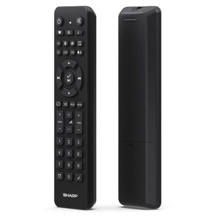 Sharp TOKYO FM Hi-Fi Micro System - Black | SXL-B514 - A from Sharp - DID Electrical