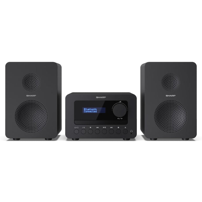 Sharp TOKYO FM Hi-Fi Micro System - Black | SXL-B514 - A from Sharp - DID Electrical