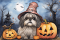 Shih Tzu Halloween Dog
