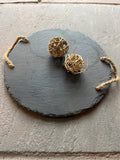 Slate Cheese Board w/rope
